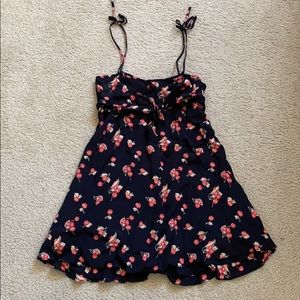 Black cherries dress